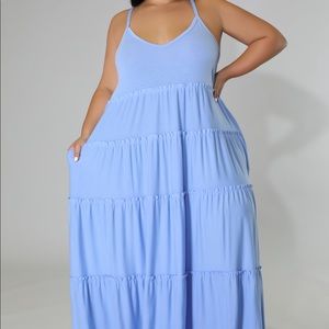Flowatry Plus Size Sundress